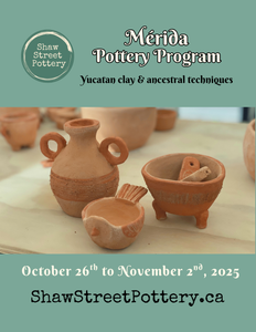Mérida Pottery Program - Day of the Dead 2025