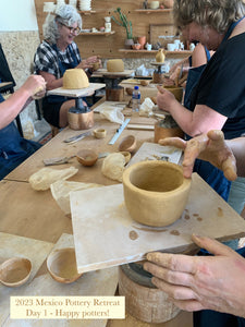 Seven-Day Pottery Retreat  SOLD OUT - please join our waitlist for 2025!
