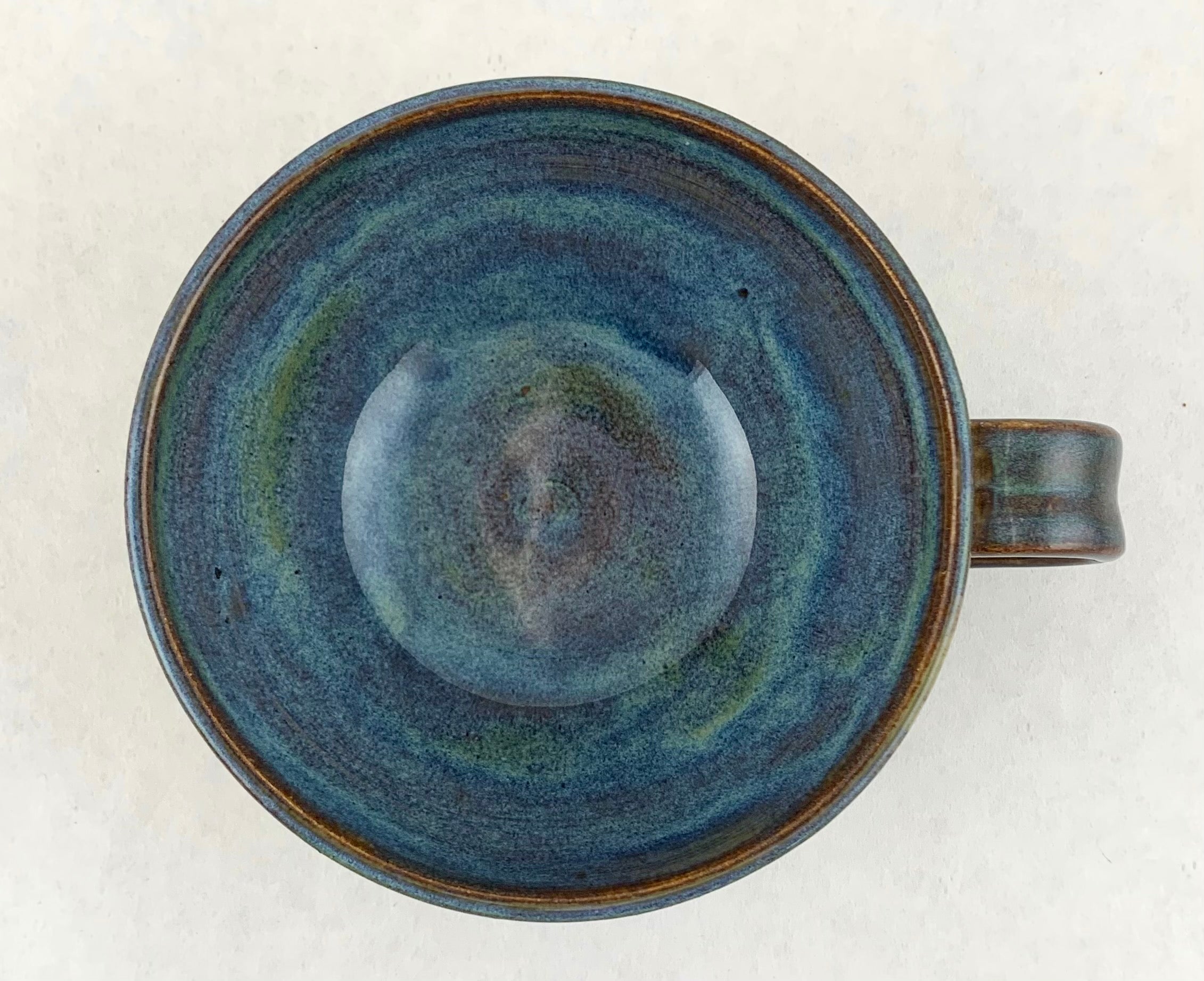 Coffee/tea cup - blue vine